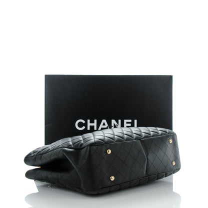 Chanel Calfskin Quilted Timeless Tote Black 4 of 8