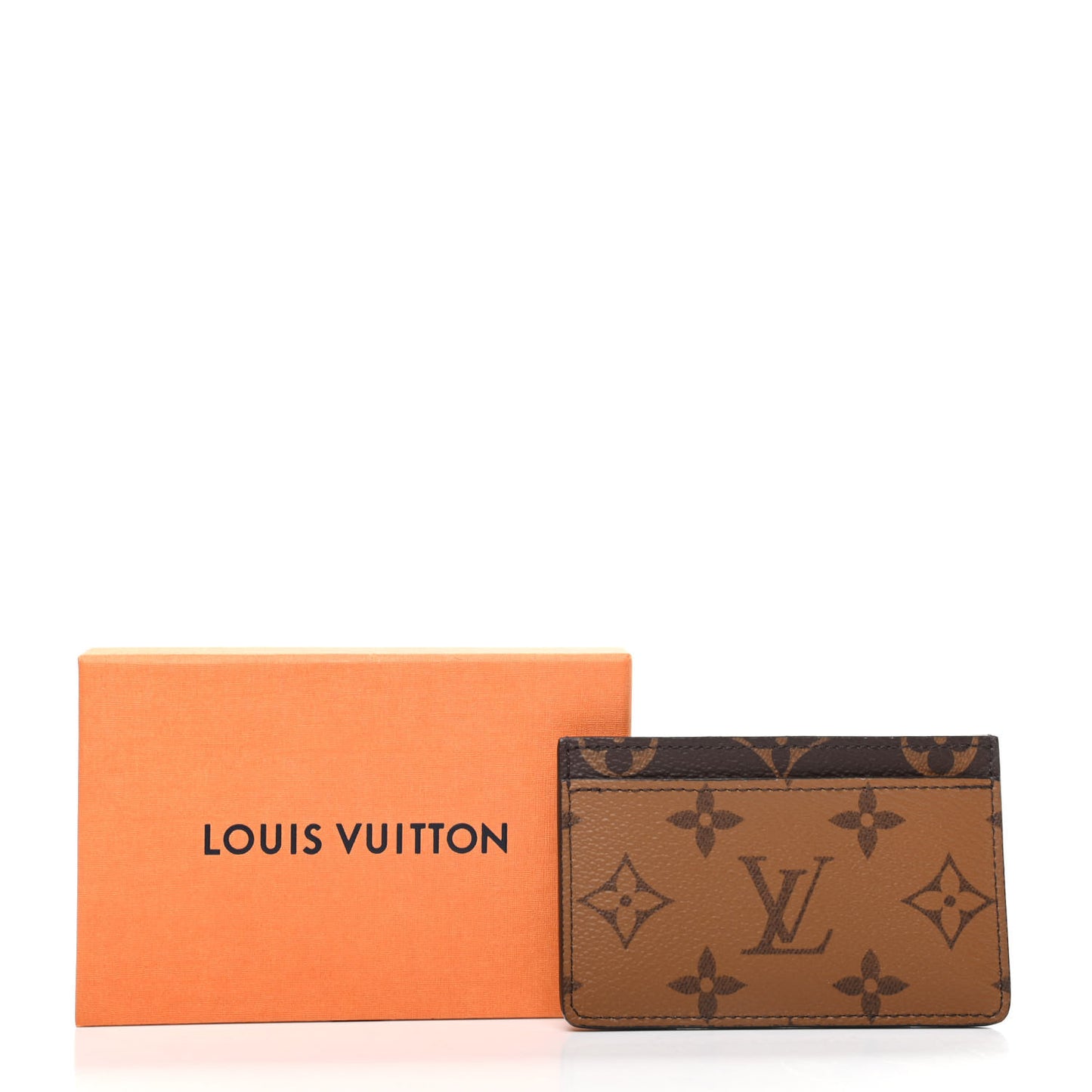 Reverse Monogram Card Holder