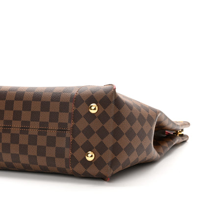 Louis Vuitton Damier Ebene Caissa Hobo Cherry 11 of 11