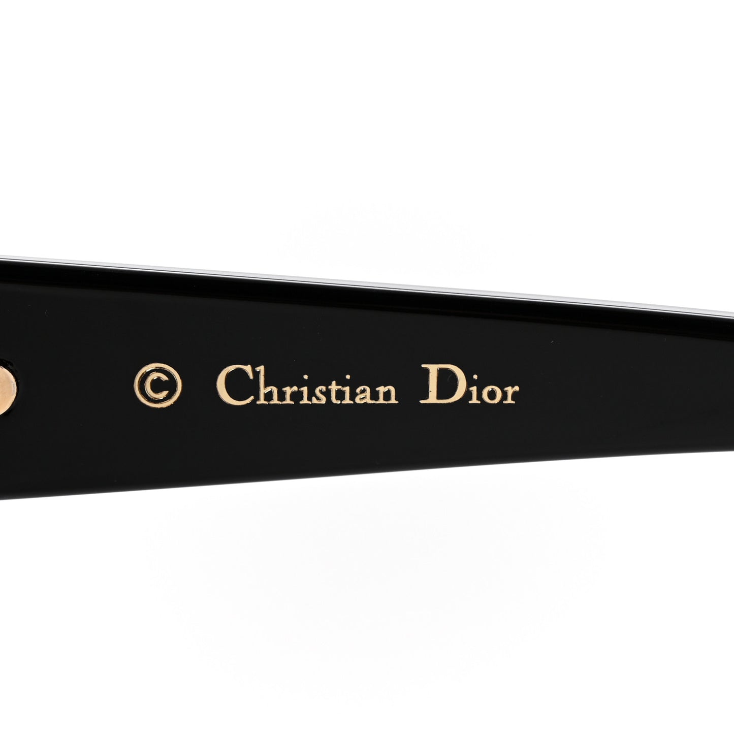 Acetate DiorClub2 Sunglasses Black