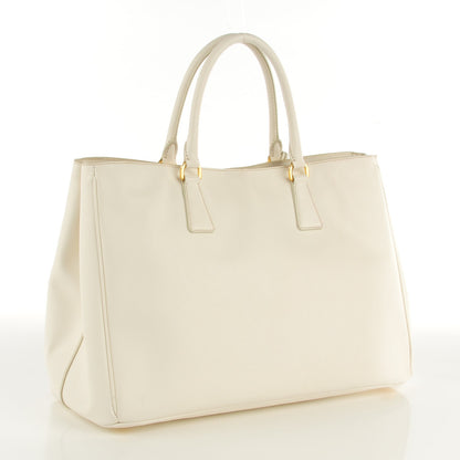 Prada Saffiano Lux Large Tote Talco 4 of 10