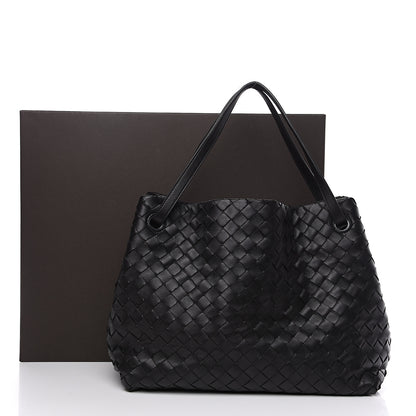 Bottega Veneta Nappa Intrecciato Tote Bag Black 11 of 11