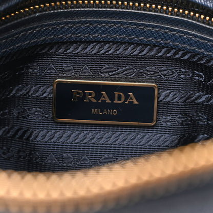 Prada Saffiano Lux Small Promenade Tote Baltico 6 of 11