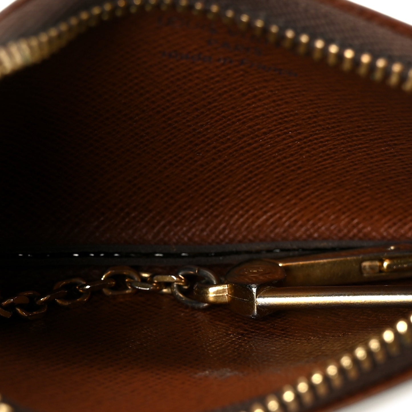 Monogram Key Pouch