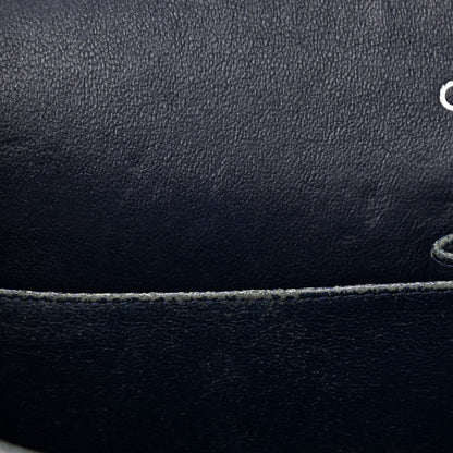 Chanel Caviar Quilted Jumbo Double Flap Navy Blue 11 of 11
