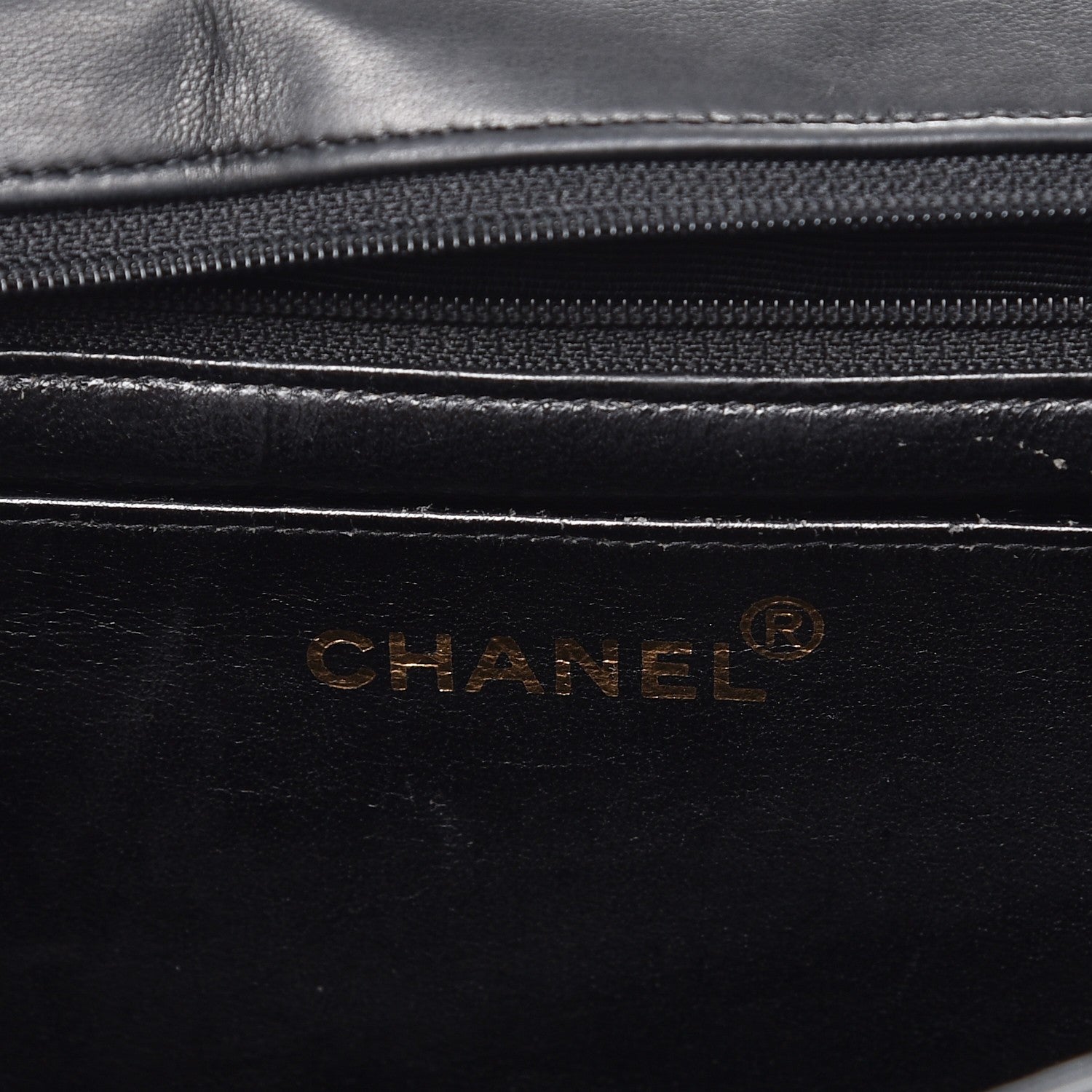 Chanel Lambskin Quilted Jumbo Single Flap Black 6 of 12