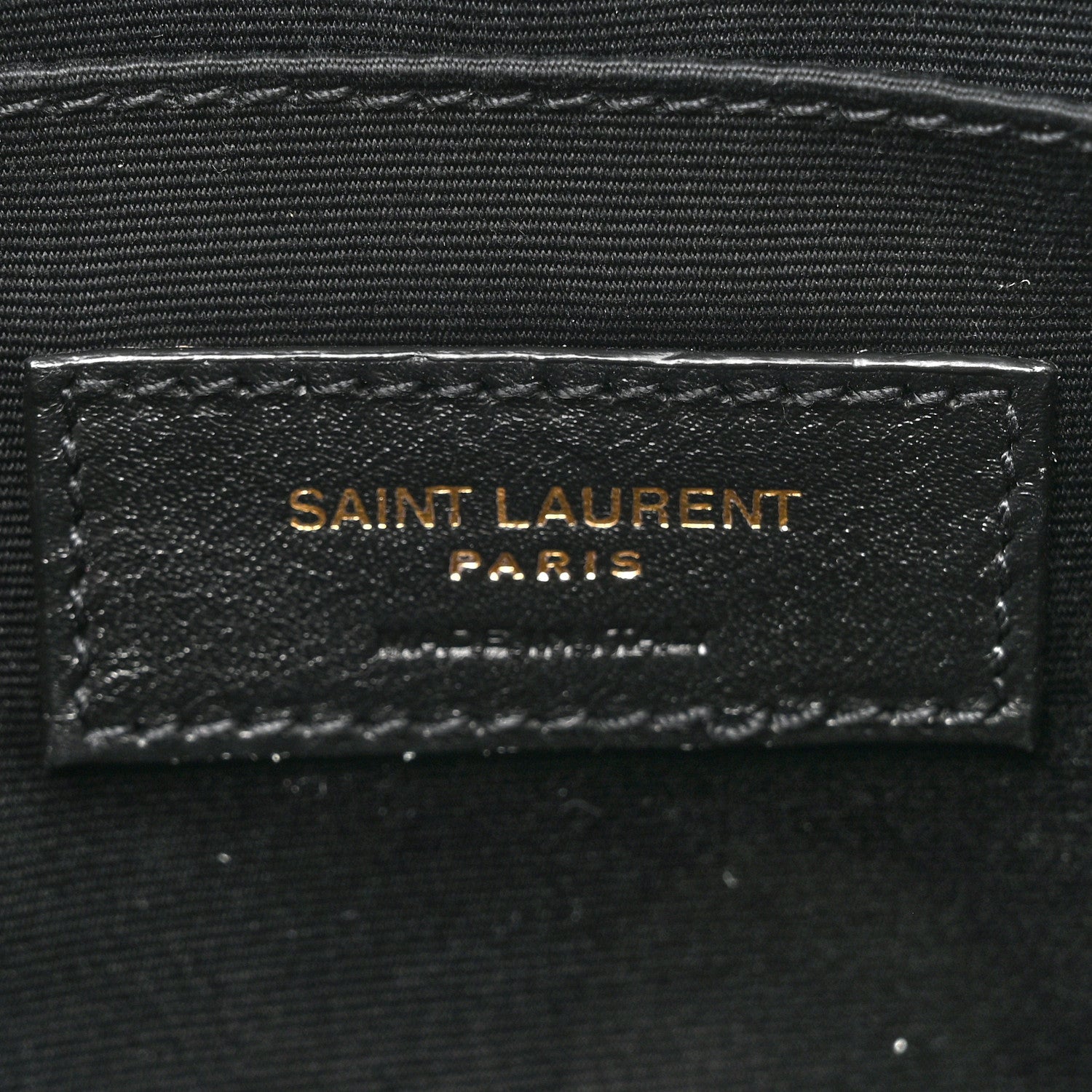 Saint Laurent Calfskin Matelasse Monogram Lou Camera Bag Dark Beige 6 of 12