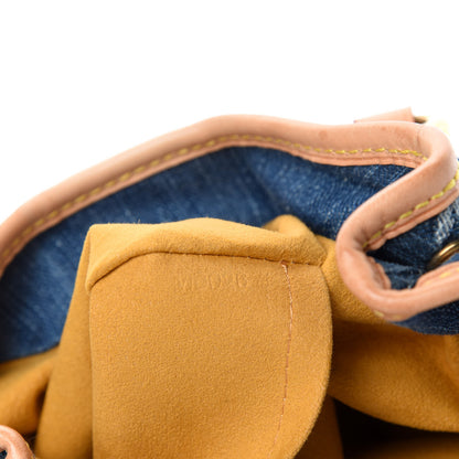 Louis Vuitton Monogram Denim Pleaty Blue 10 of 11