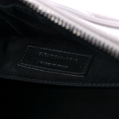 Saint Laurent Calfskin Matelasse Monogram Lou Camera Bag Granite 6 of 8