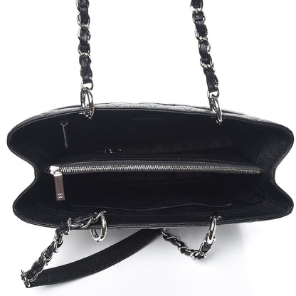 Chanel Caviar Quilted Grand Shopping Tote GST Black 5 of 8