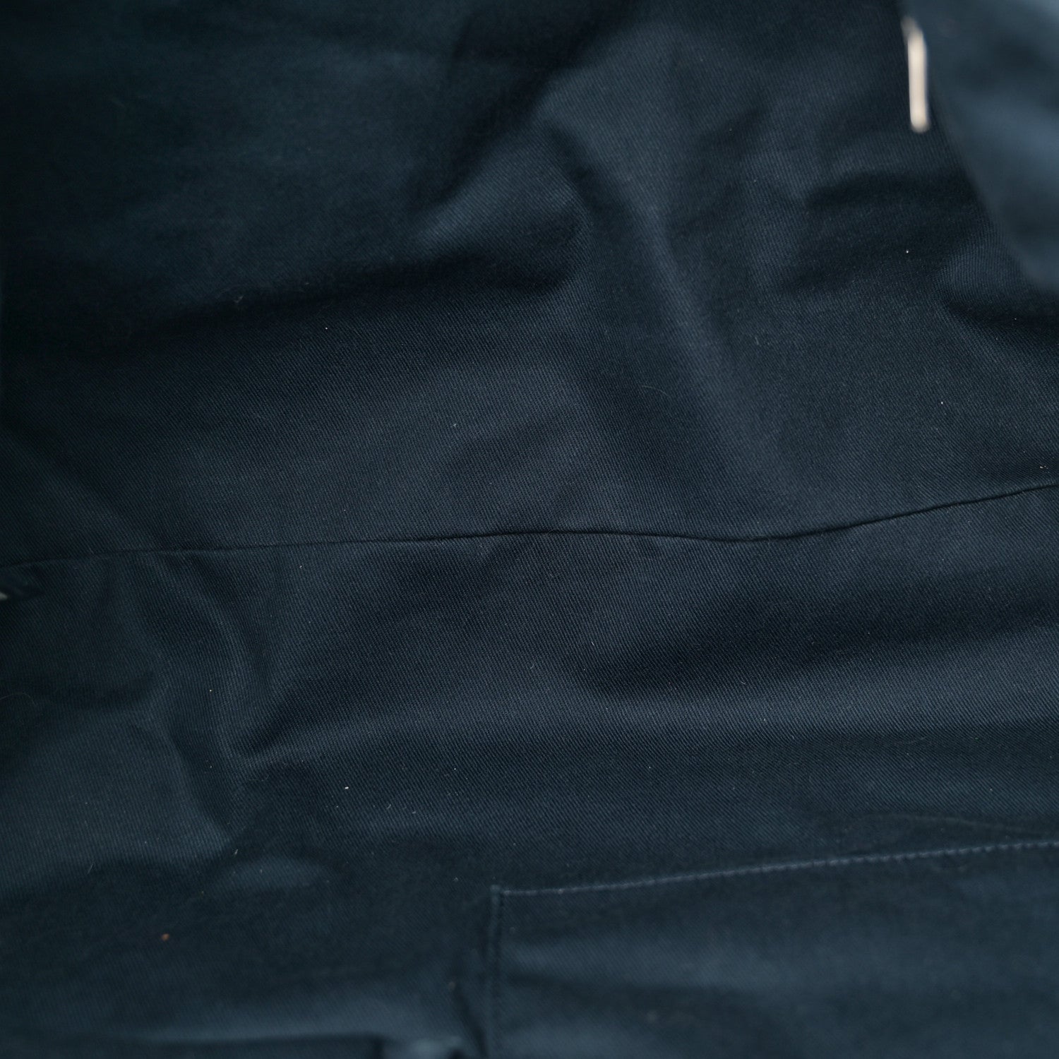 Chanel Canvas Extra Large Double Face Shopping Tote Dark Blue 5 of 10