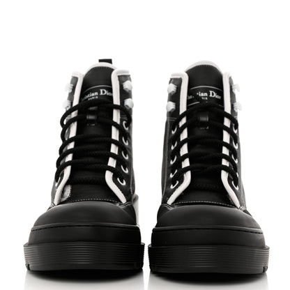 Christian Dior Technical Fabric D-Rise 35mm Boots 39 Black 2 of 9
