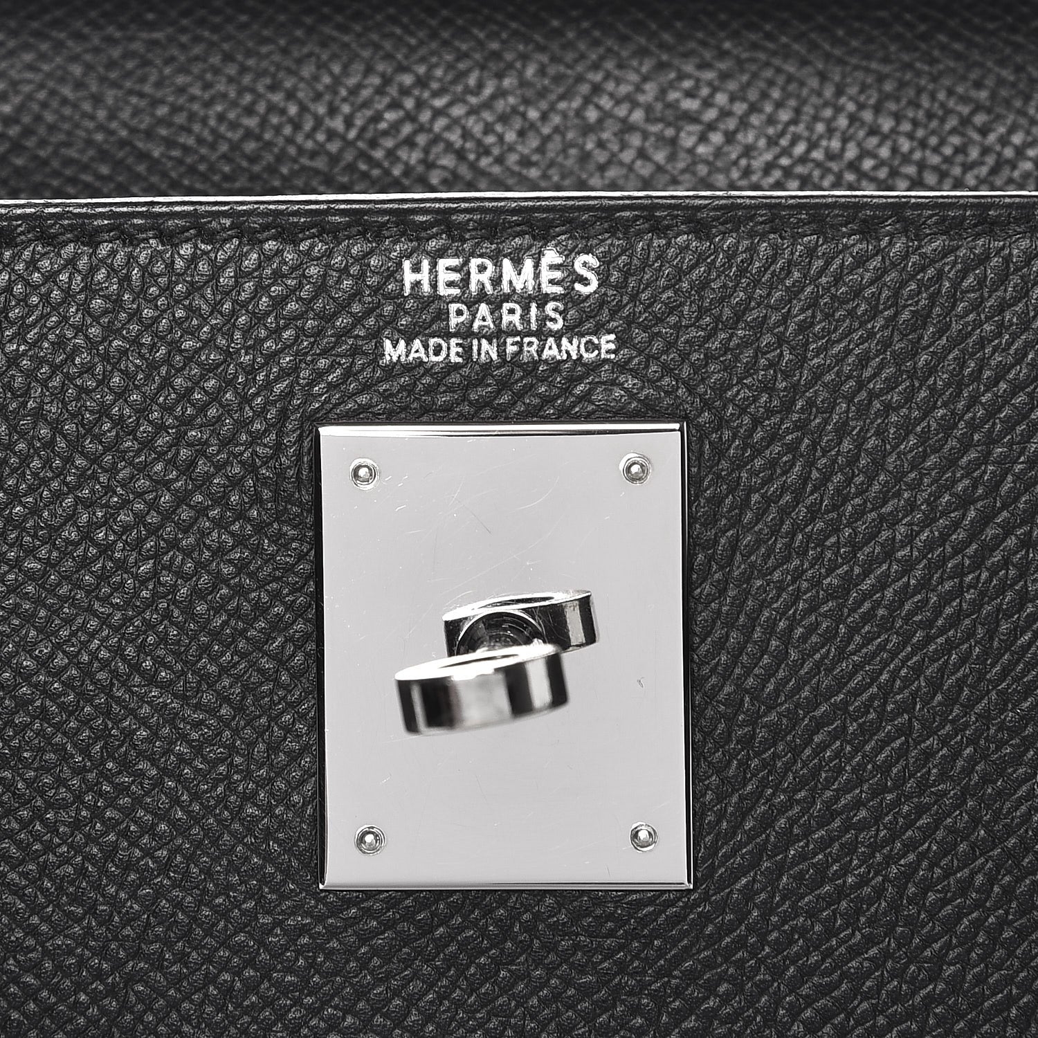 Hermes Epsom Kelly Retourne 32 Black 7 of 36