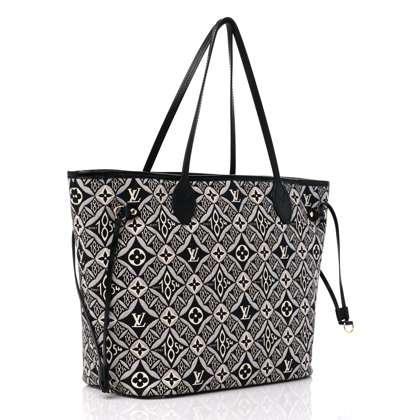 Jacquard Since 1854 Neverfull MM Grey