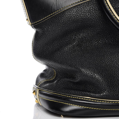 Louis Vuitton Suhali Lockit MM Black 12 of 17