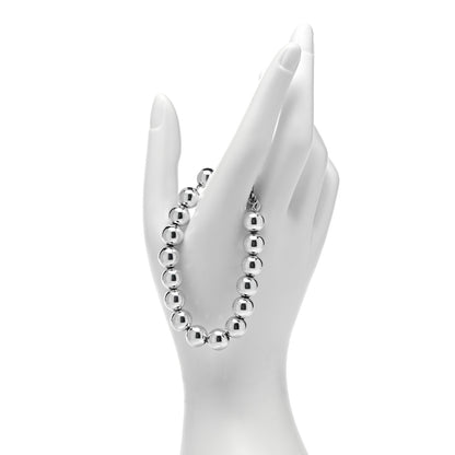 Tiffany Sterling Silver 10mm HardWear Ball Bracelet 2 of 5