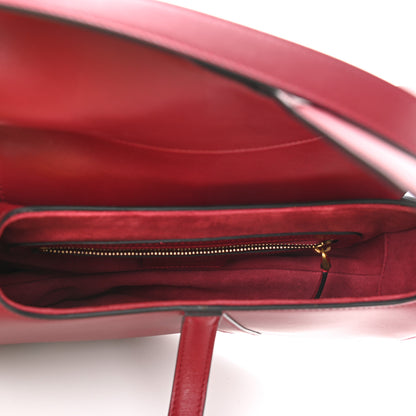 Christian Dior Calfskin Saddle Bag Scarlet 7 of 10