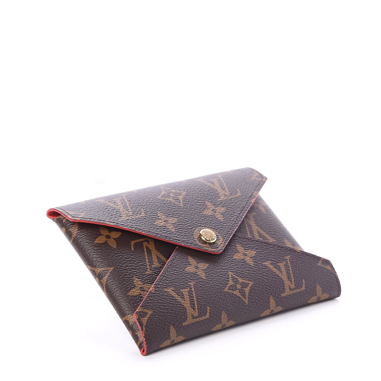 Monogram Medium Kirigami Pochette Insert Coquelicot