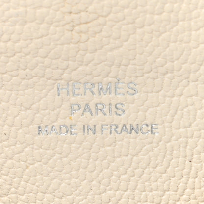 Hermes Chevre Mysore Verso Calvi Card Case Jaune Bourgeon Nata 6 of 8