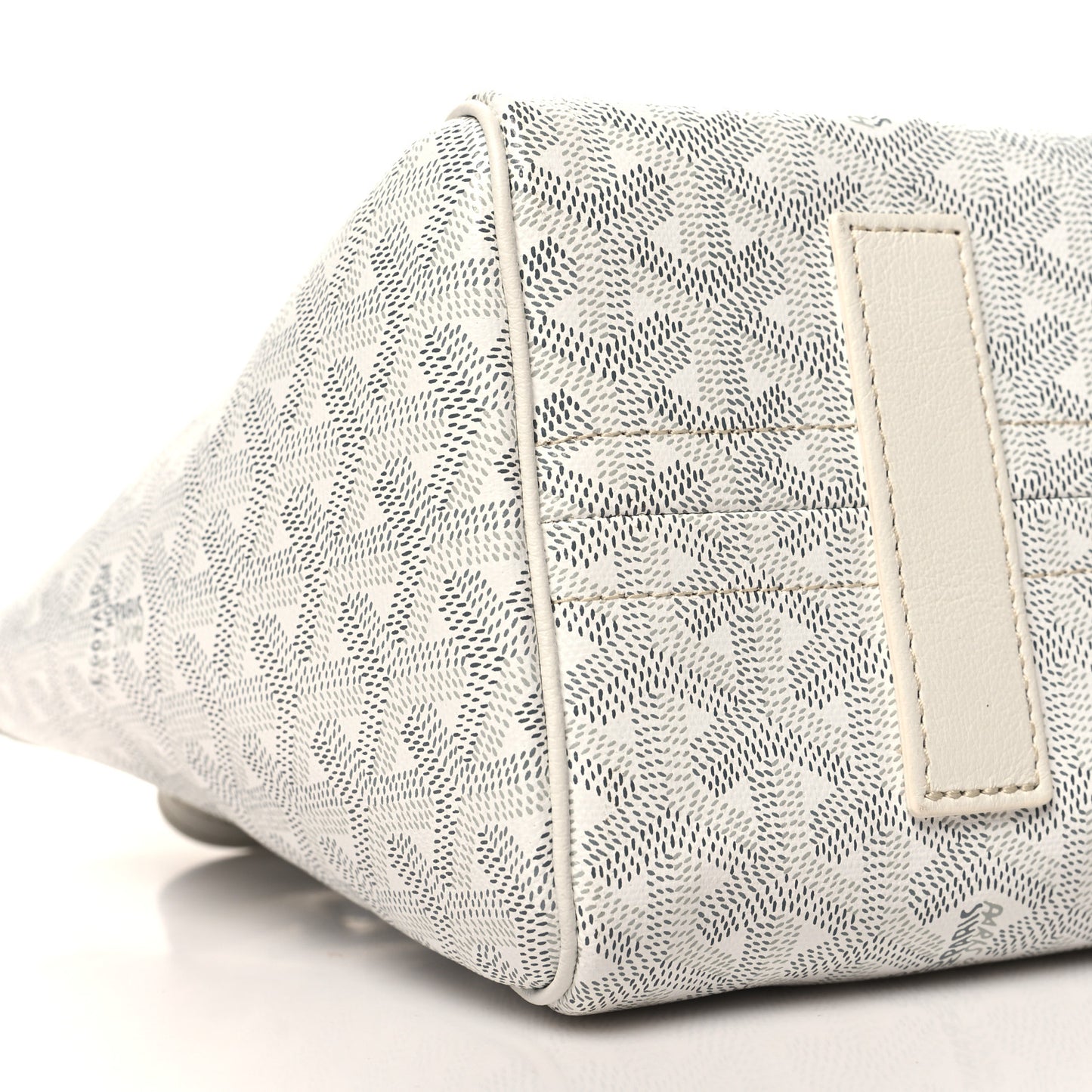 Goyardine Rouette PM White