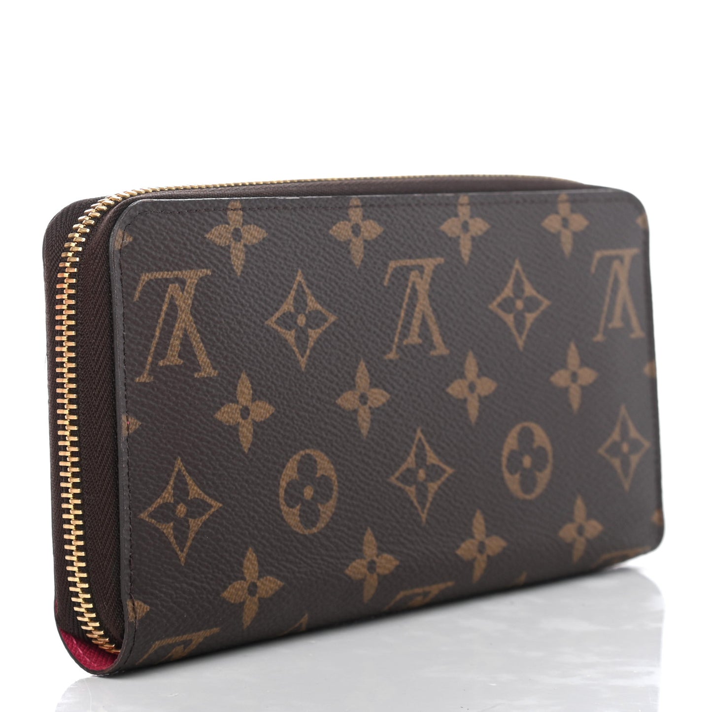 Monogram 2015 Christmas Animation Zippy Wallet Hibiscus