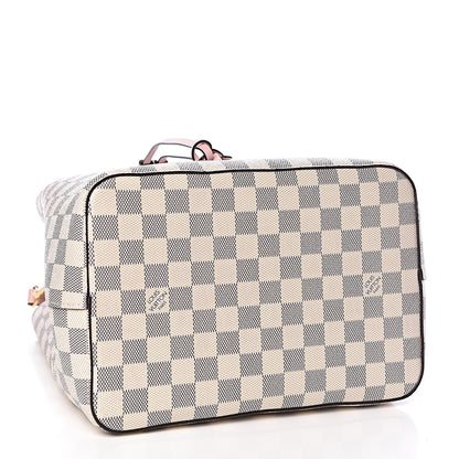 Louis Vuitton Damier Azur Neonoe MM Eau De Rose 4 of 11