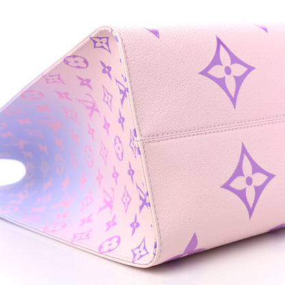 Louis Vuitton Monogram Giant Spring In The City Onthego GM Sunrise Pastel 7 of 10