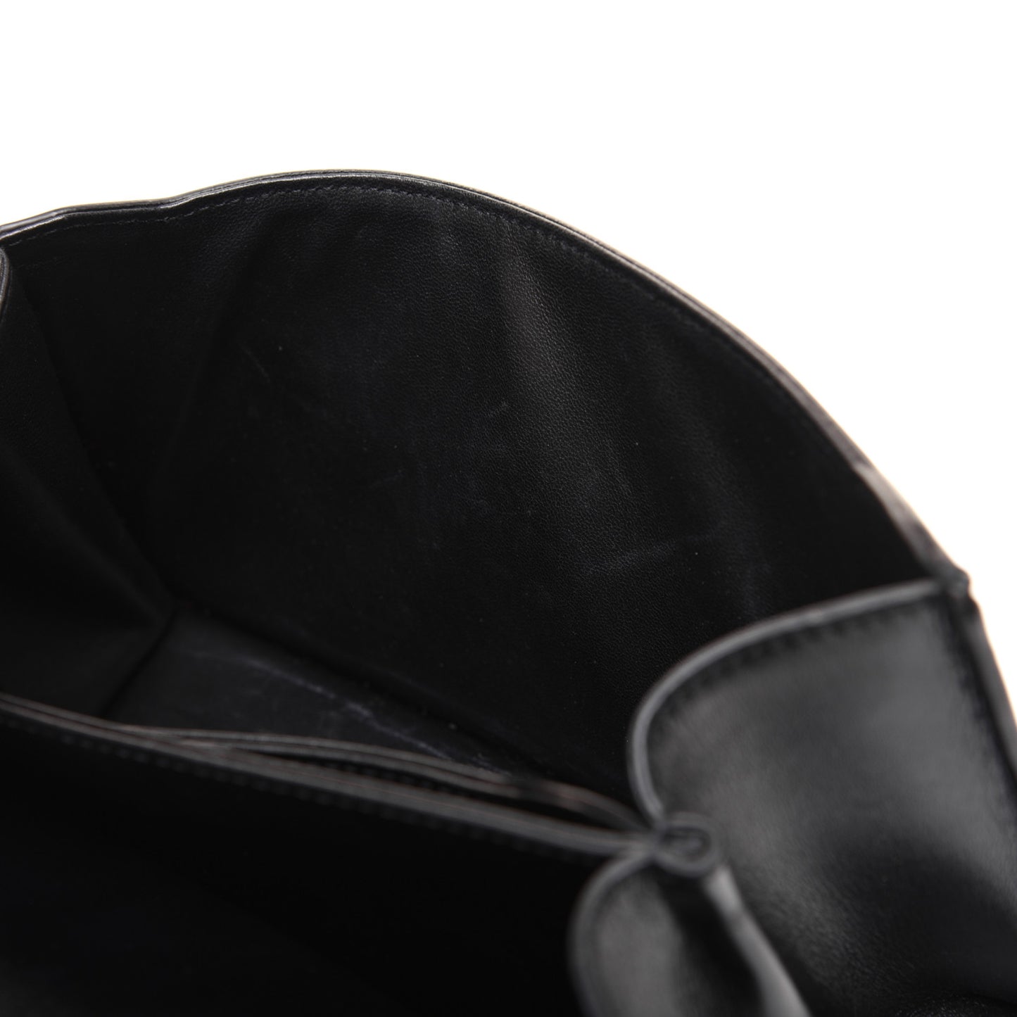 Calfskin Medium Barcelona Shoulder Bag Black