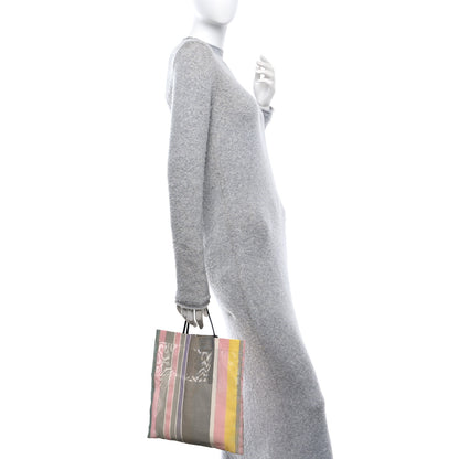 The Row Mesh Saddle Calfskin Barn Mini Tote Bag Multicolor 2 of 10