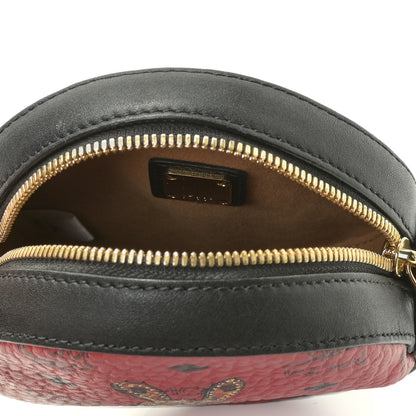 MCM Visetos Punk Rabbit Tambourine Small Crossbody Red 5 of 15