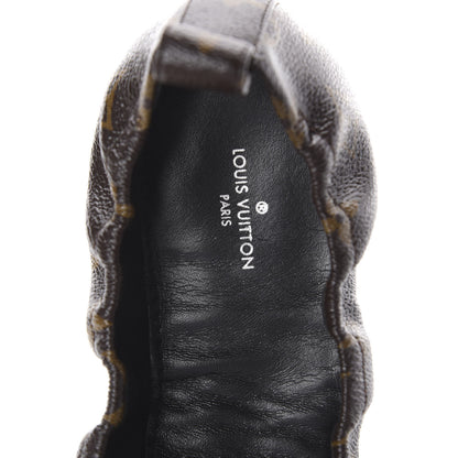 Louis Vuitton Monogram Flirty Ballerina Flats 38 Black 5 of 7
