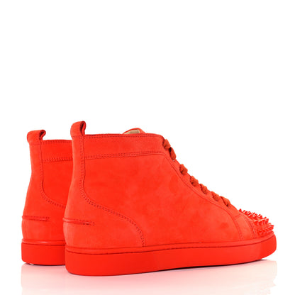 Christian Louboutin Suede Mens Louis Spikes Flat Sneakers 42.5 Capucine 11 of 30