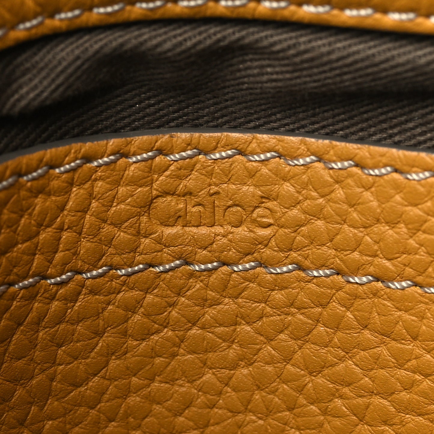 Calfskin Mini Marcie Round Crossbody Bag Curry Yellow