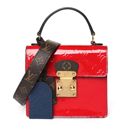 Louis Vuitton Vernis Epi Monogram Spring Street Scarlet 1 of 9