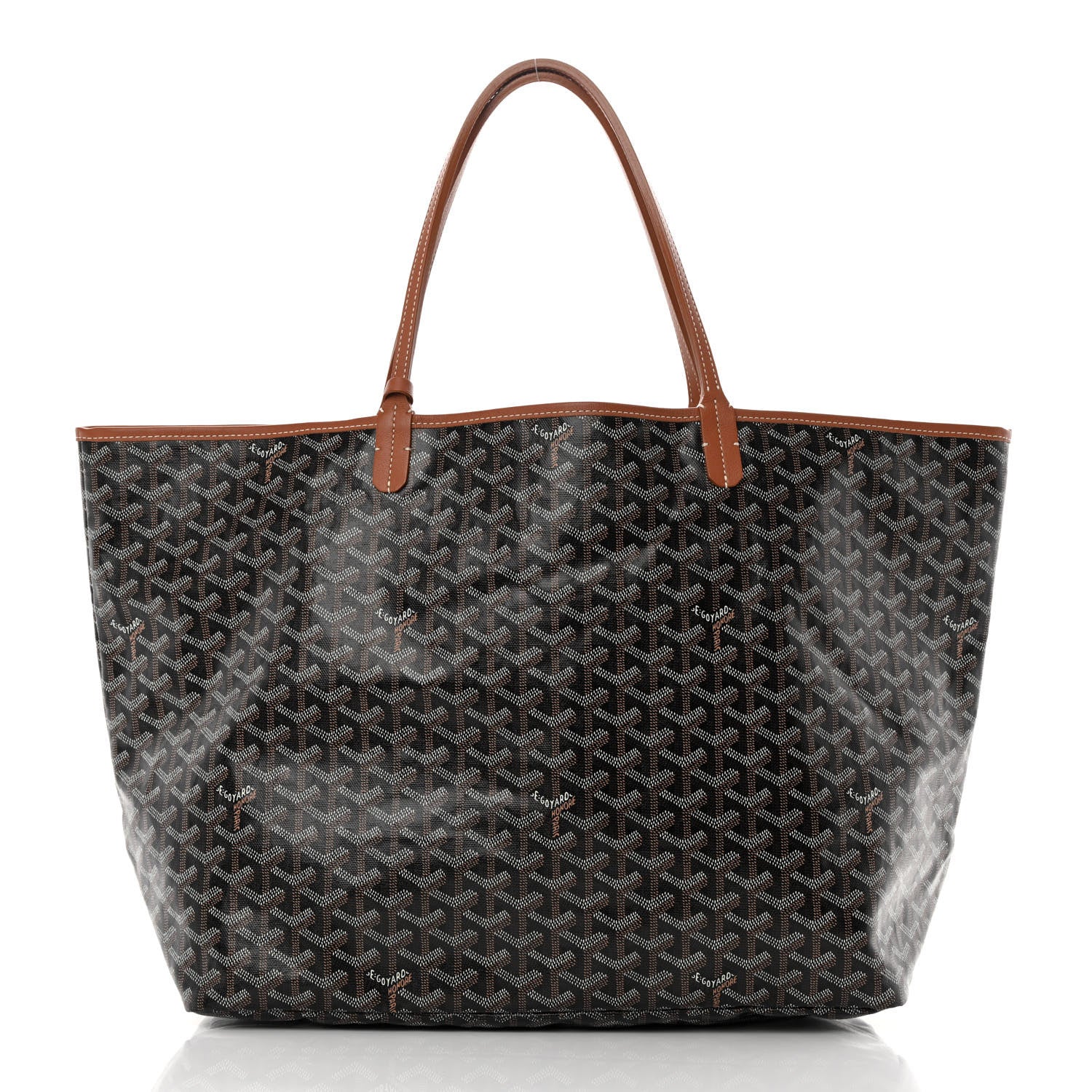 Goyard Goyardine Saint Louis GM Black Gold 3 of 18