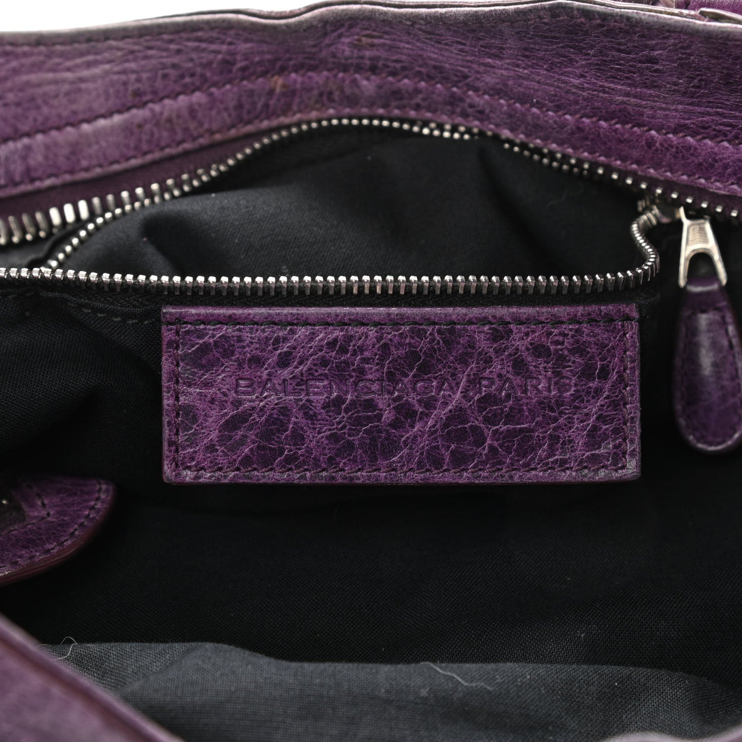Agneau Giant 21 Silver Hardware City Raisin