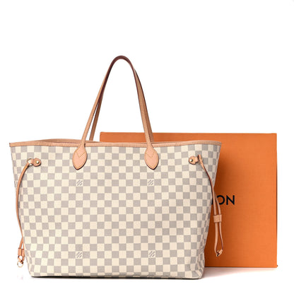 Louis Vuitton Damier Azur Neo Neverfull GM Rose Ballerine 23 of 23