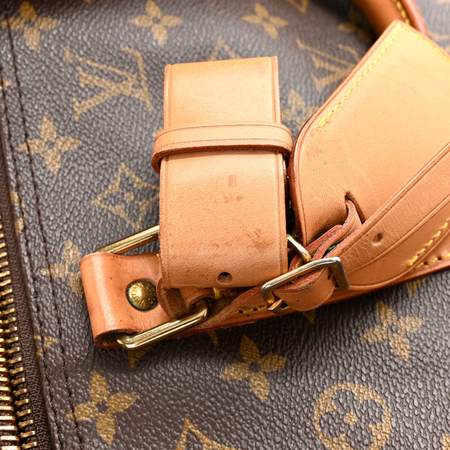 Louis Vuitton Monogram Keepall Bandouliere 60 11 of 16