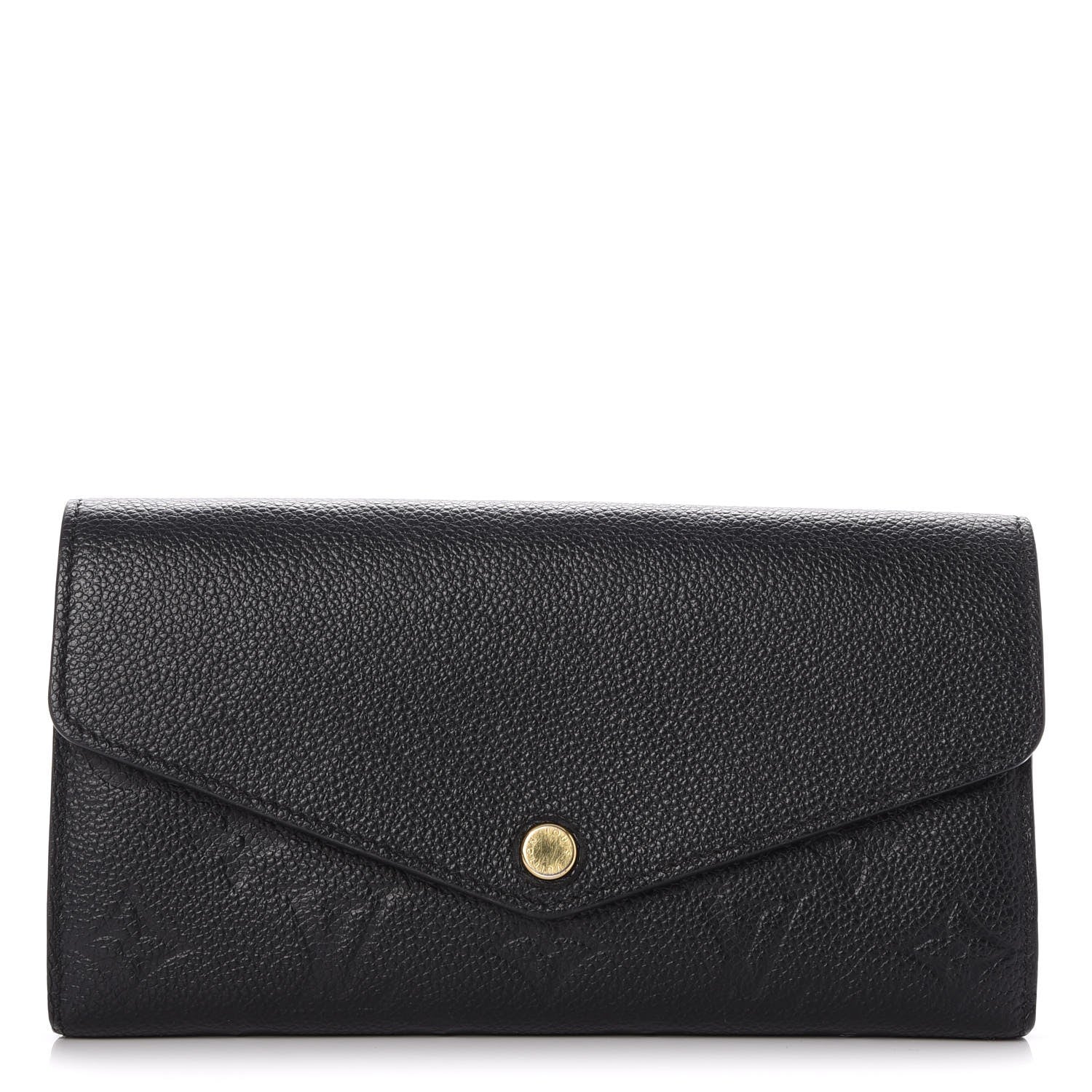 Louis Vuitton Empreinte Sarah Wallet NM Black 1 of 7