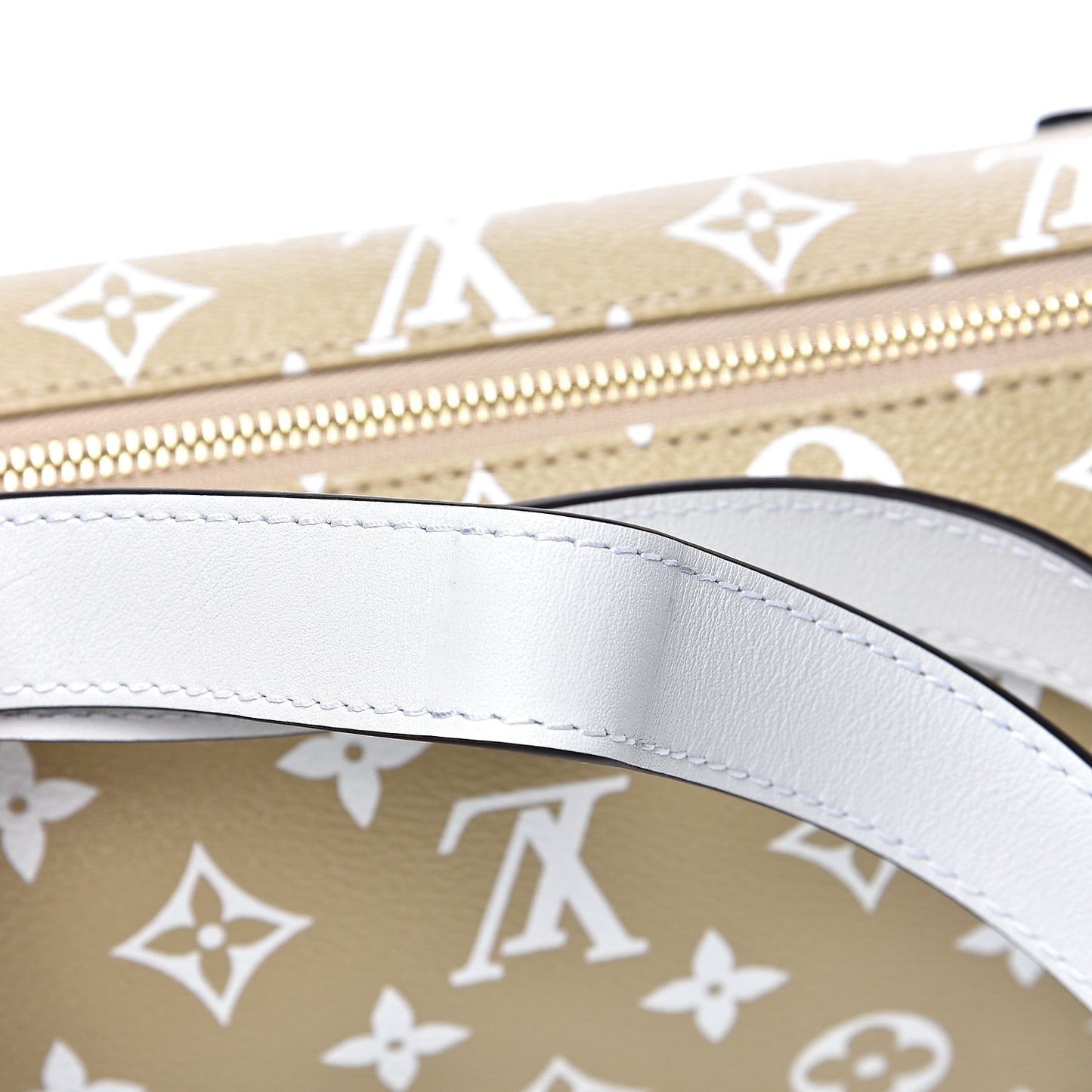 Monogram Giant Bumbag Kaki Beige