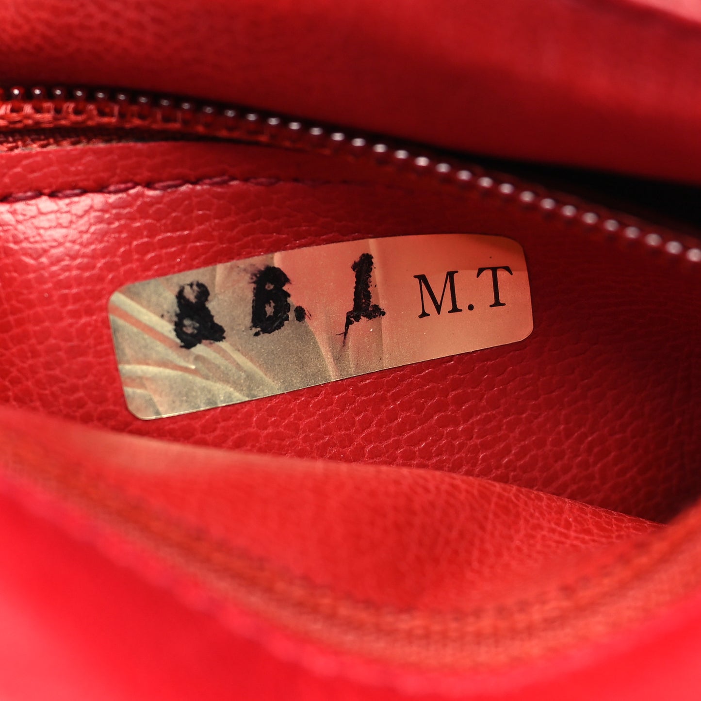Lambskin Diamond Stitched Turn Lock Flap Belt Bag 75 30 Red