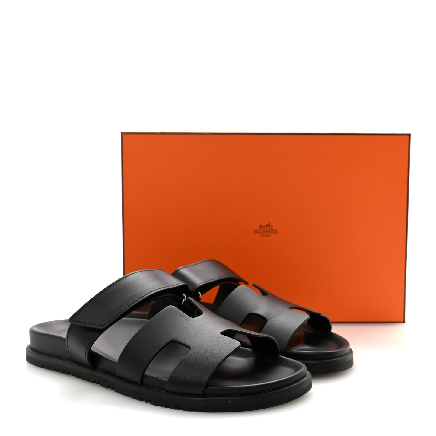 Calfskin Womens Chypre Sandals 40 Black