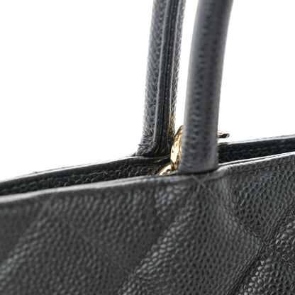 Chanel Caviar Quilted Medallion Tote Black 11 of 11