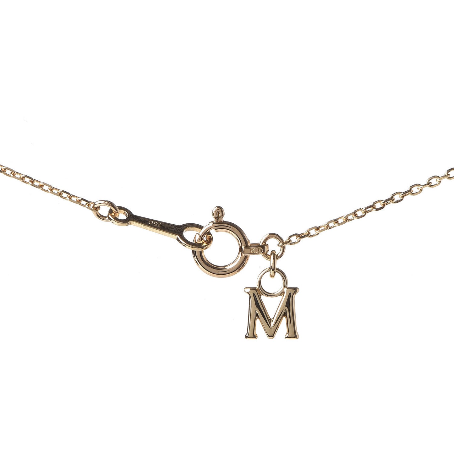 18K Yellow Gold Akoya Pearl 6.5-7mm Drop Pendant Necklace
