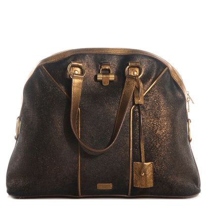 Saint Laurent Pony Hair Oversized Muse Tote 1 of 10