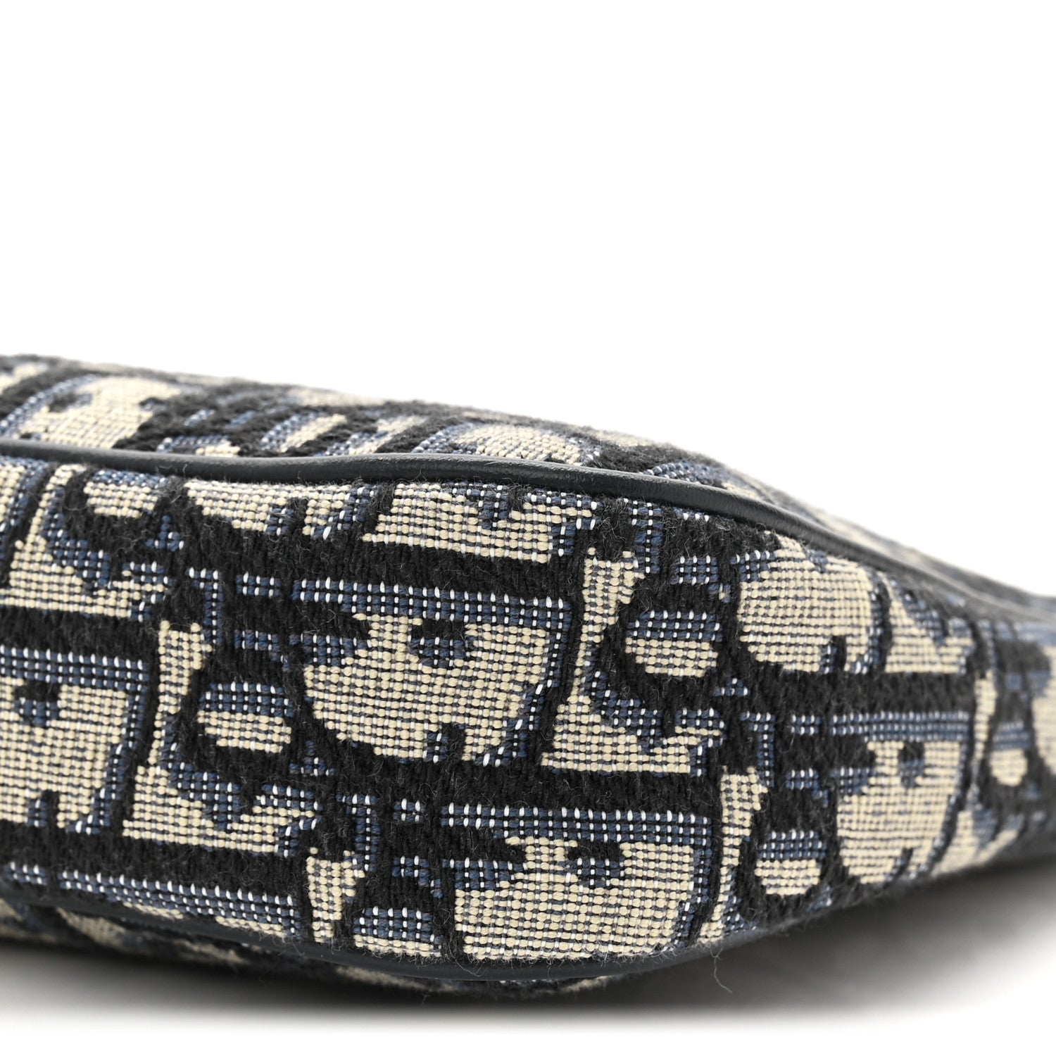 Christian Dior Oblique 30 Montaigne Pouch With Chain Blue 10 of 11