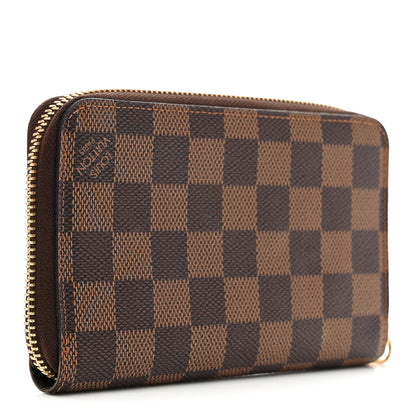 Louis Vuitton Damier Ebene Zippy Compact Wallet 3 of 7