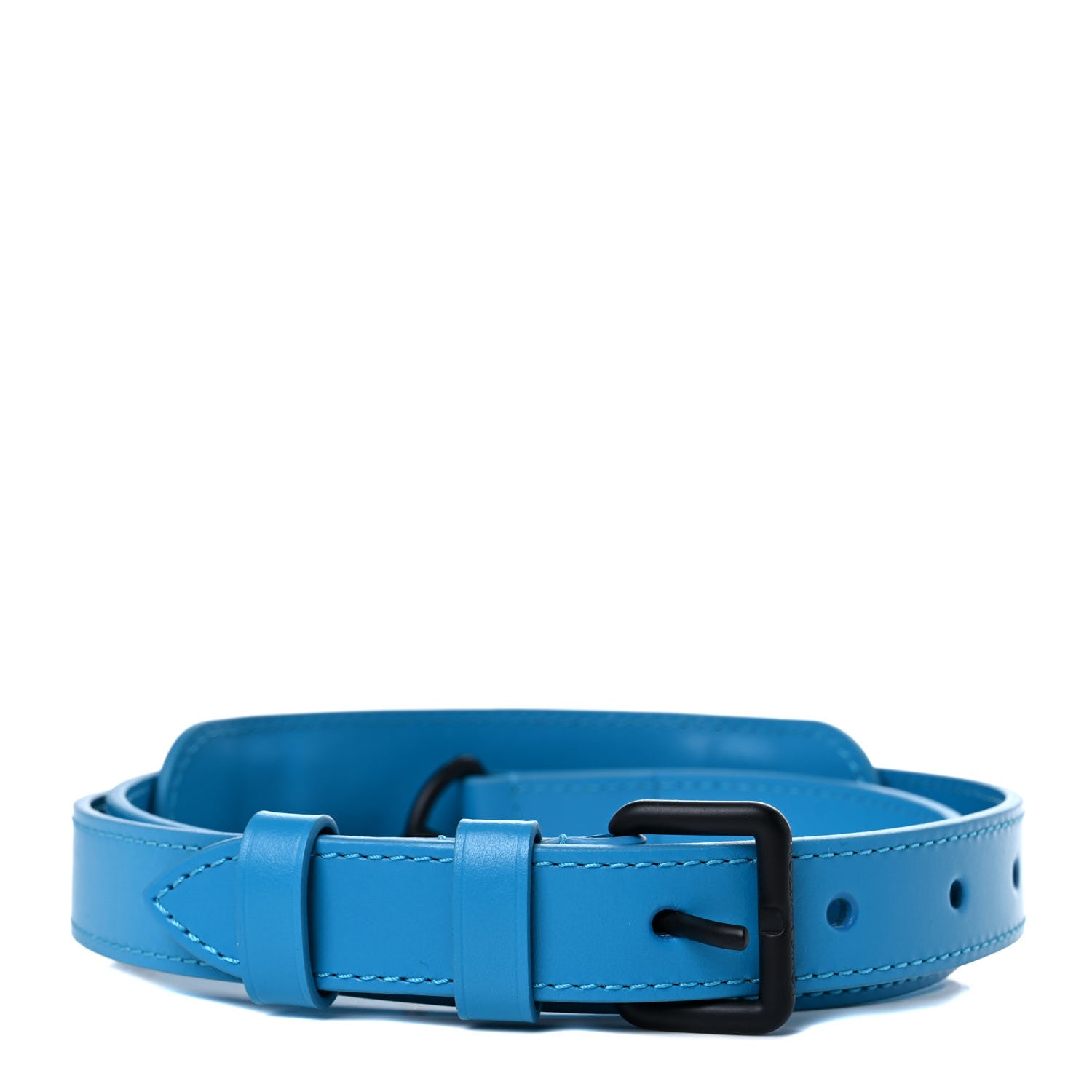 Louis Vuitton Calfskin Adjustable Shoulder Strap And Luggage Loop Blue 3 of 8