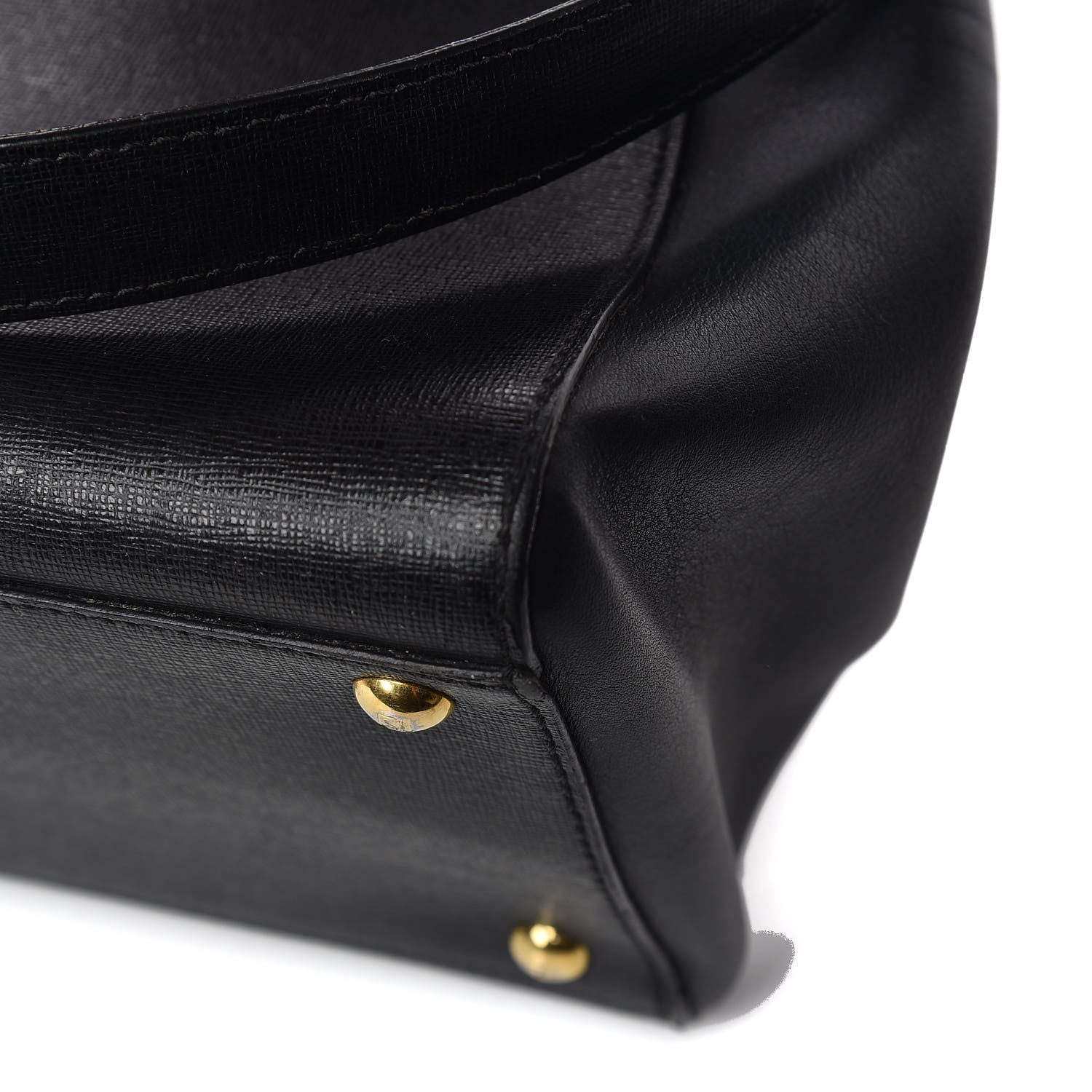 Fendi Vitello Elite Regular 2Jours Tote Black 13 of 15