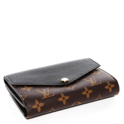 Louis Vuitton Monogram Pallas Compact Wallet Black 4 of 8